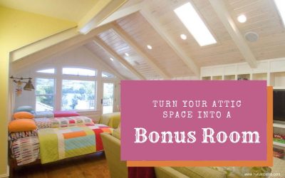 Bonus Room. Make Your Attic Awesome!